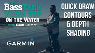 Garmin Quick Draw Contours & Depth Shading - The Bass Tank TechTip