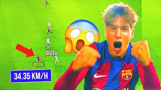 MARC GUIU is a new FOOTBALL BEAST for BARCELONA and here is why
