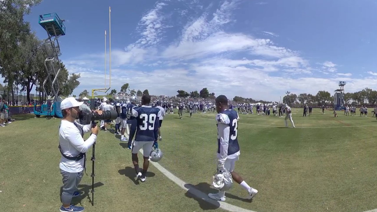 Dallas Cowboys Goaline defense stops TD pass from Kellen &hellip;