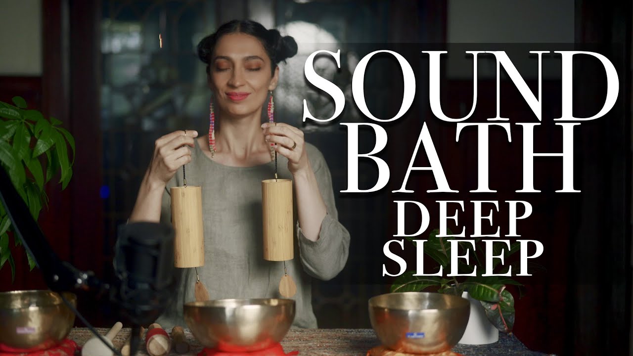 Deep Sleep Meditation Music - Healing Sound Bath - YouTube