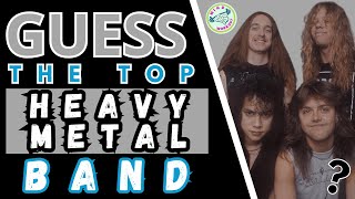 Guess the Top Heavy Metal Band | Heavy Metal Band Quiz | Heavy Metal Band Guessing Game screenshot 3