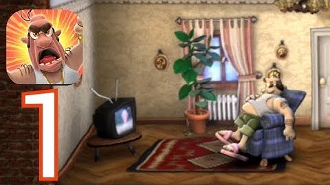 Neighbours from Hell - Gameplay Walkthrough Part 1 - Tutorial and Season 1 (IOS, Android)