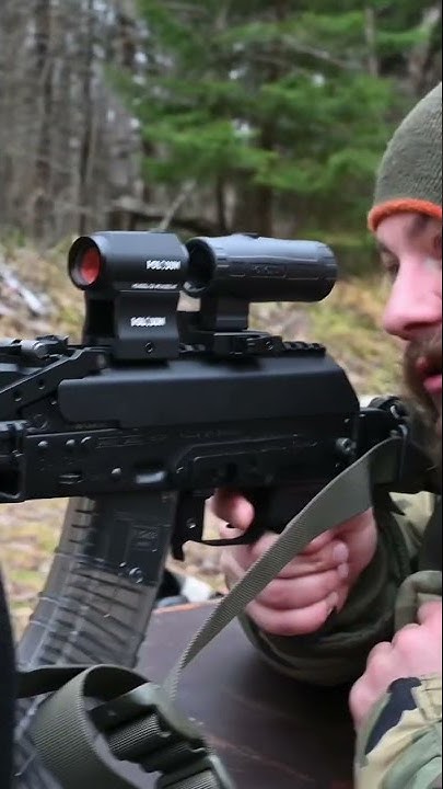 Увеличитель (магнифер) Holosun HM3X (3х) с откидным кронштейном ...