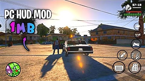 [1MB] PC HUD Style Mod for GTA SA Android | Mediafire link