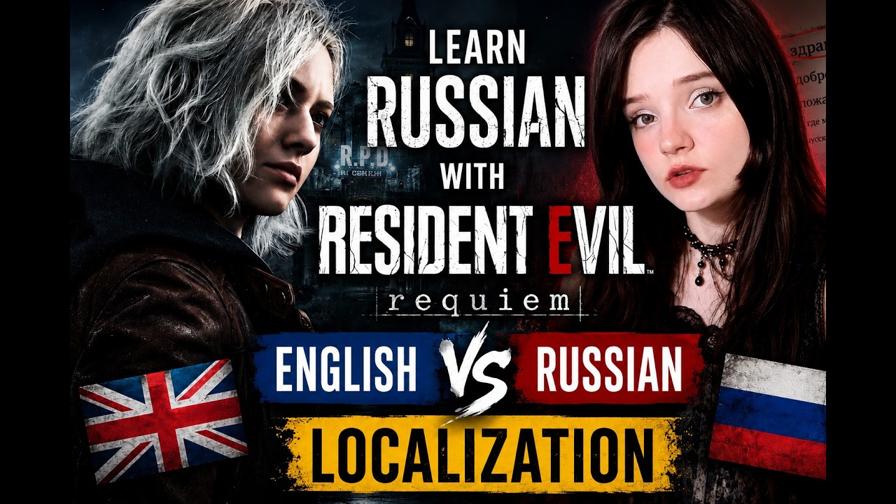Learn Russian with Resident Evil Requiem | English vs Russian Localization