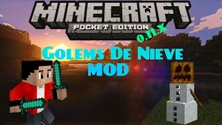 Golems De Nieve MOD - Minecraft PE 0.11.1 screenshot 5