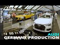 Audi production in germany a6 a7 and a8 batteries and training neckarsulm plant