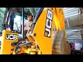 Утро тракториста. Влог перед работой. Выезд трактора экскаватора погрузчика JCB 3CX