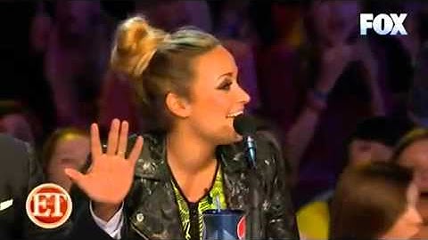 Demi Lovato gets owned for using AUTOTUNE by X Factor candidate
