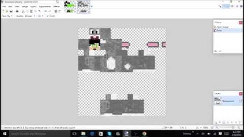 How to make a Minecraft Skin Using Paint net
