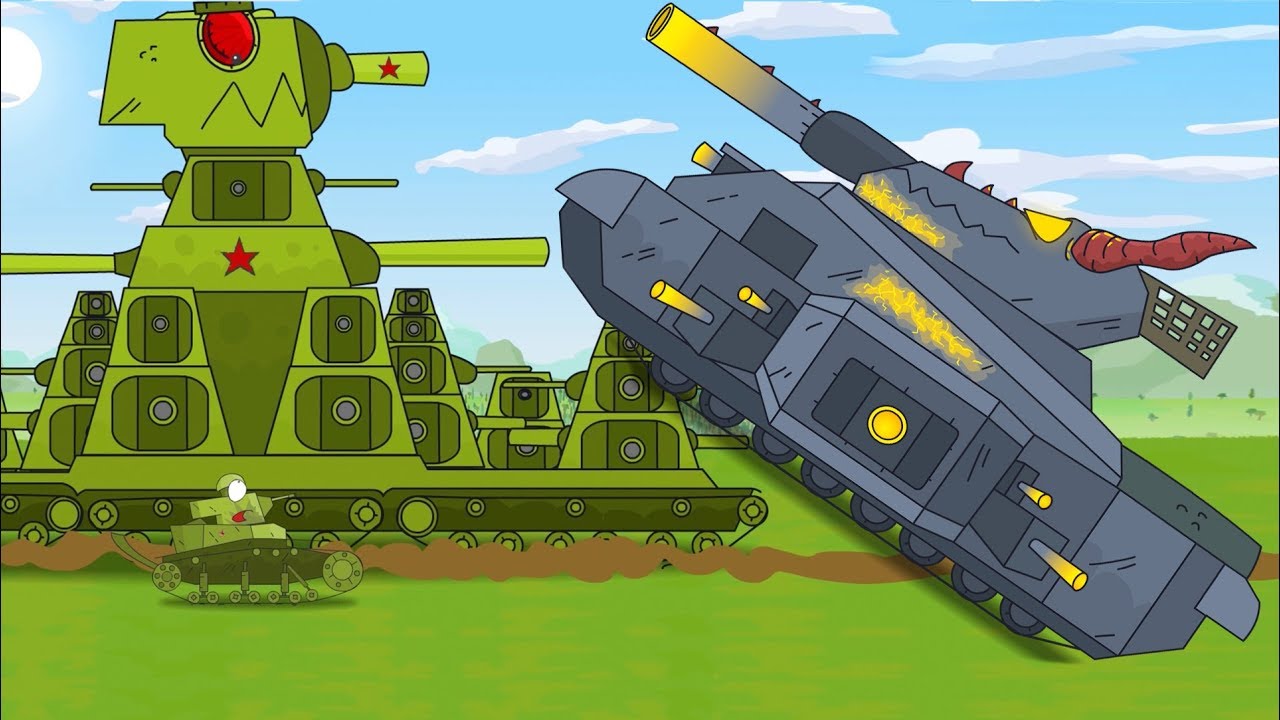 Fight good against evil. Monster Car Cartoons for children. Soviet tank  cartoon. World of tanks. - YouTube