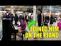 Challenged to piano battle playing despacito duet on public piano   cole lam