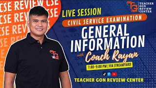 CSE REVIEW - GEN INFO