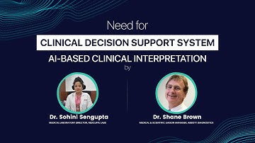 AI in Clinical Decision Support Systems | Dr. Sohini Sengupta & Dr. Shane Brown | Redcliffe Labs