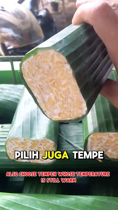 Wow tempeh || Beli tempe di pasar #feedshorts #tempeh