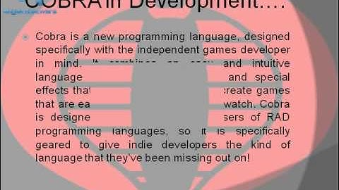 COBRA Programming Language
