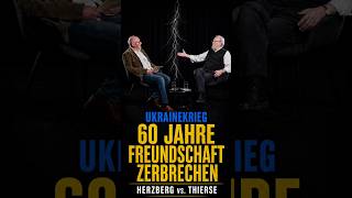 Ukrainekrieg: 60 Jahre Freundschaft zerbrechen? Thierse &amp; Herzberg im Streitgespräch