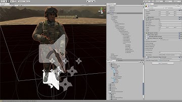Setup enemy. TPS Shooter (Military style)