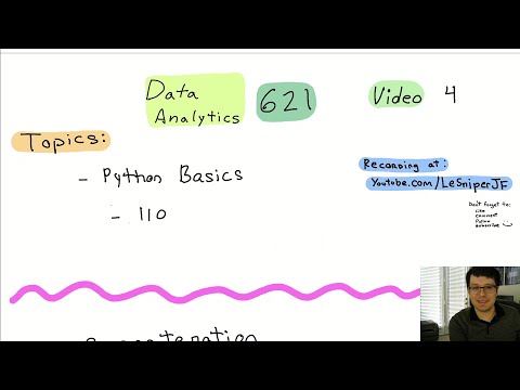 Programming for Data Analytics Video 4