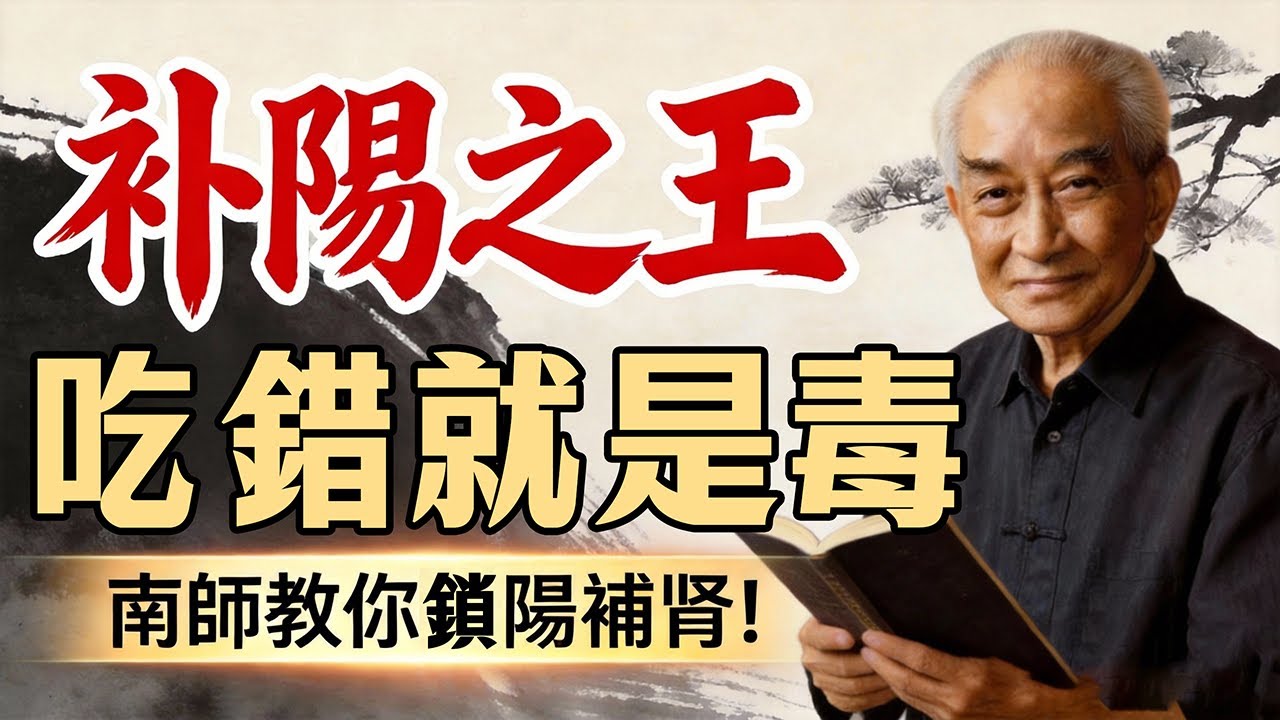 南懷瑾:一顆果子勝過六味地黃丸？現在的年輕人都吃錯了！不堵住這個“漏”，吃什麼都是白搭！