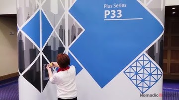 Nomadic Instand Plus Pop Up System with Literature Holder