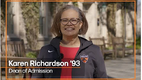 Karen Richardson '93, dean of admission, reflects ...