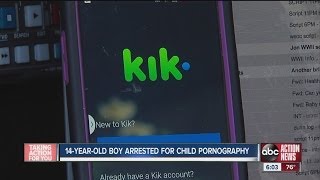 A 14-year-old faces child porn charges after posting nude images online