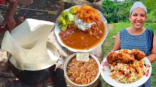 Traditional Typical Food I Christmas Rice. The Country Life