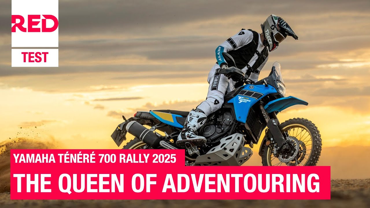 Yamaha Tenere 700 Rally m.y.2025 - test ride - riding the most powerful version of the enduro range.