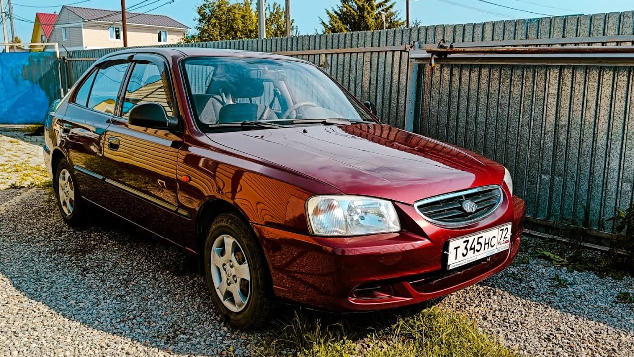 Hyundai Accent оцинкованные пороги 1,5 мм - YouTube