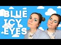 COLOUR: BLUE GLITTER TUTORIAL [COLOURPOP ON CLOUD BLUE PALETTE]