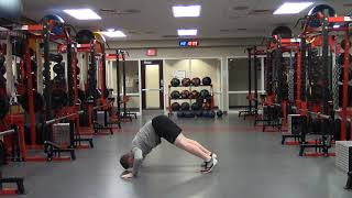Dive Bomber Pushup