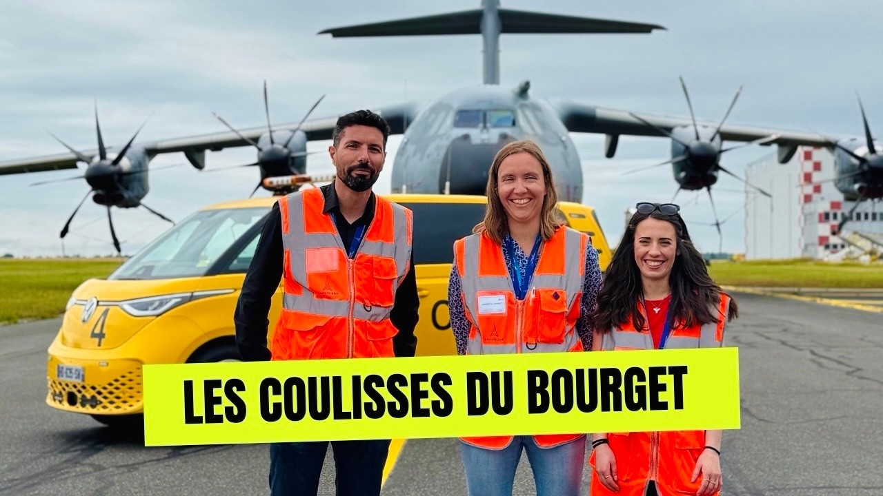 Derrière les barrières du Salon du Bourget ! ✈️