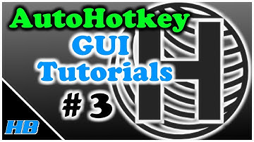 AutoHotkey Gui Tutorial #3 (Edit Box/Field  (All In One Tutorial Part 2))