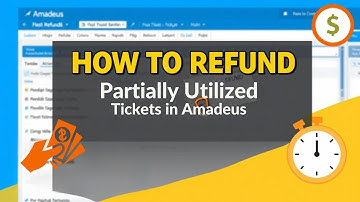 Mastering Partial Ticket Refunds in Amadeus | Avoid Errors!