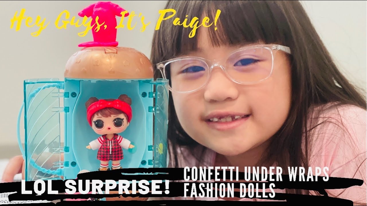 LOL Surprise! Confetti Under Wraps Fashion Dolls