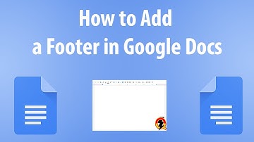 How to Add a Footer in Google Docs