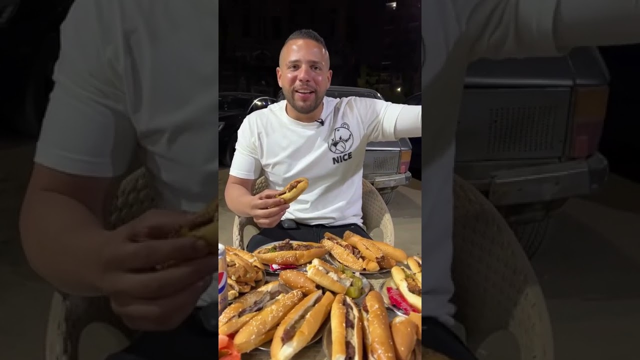 النهارده بقا هنضرب سندوشتات كبده و سجق من 