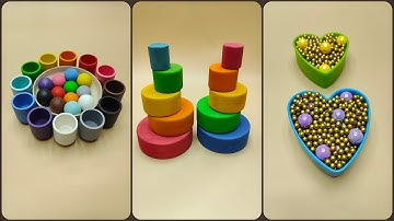 ASMR Beads Bells Balls Oddly Satisfying Reverse Video