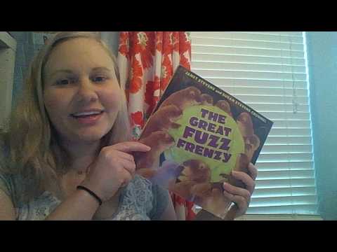 Deep Wood Elementary School librarian, Amber Barr, reads The Great Fuzz Frenzy.