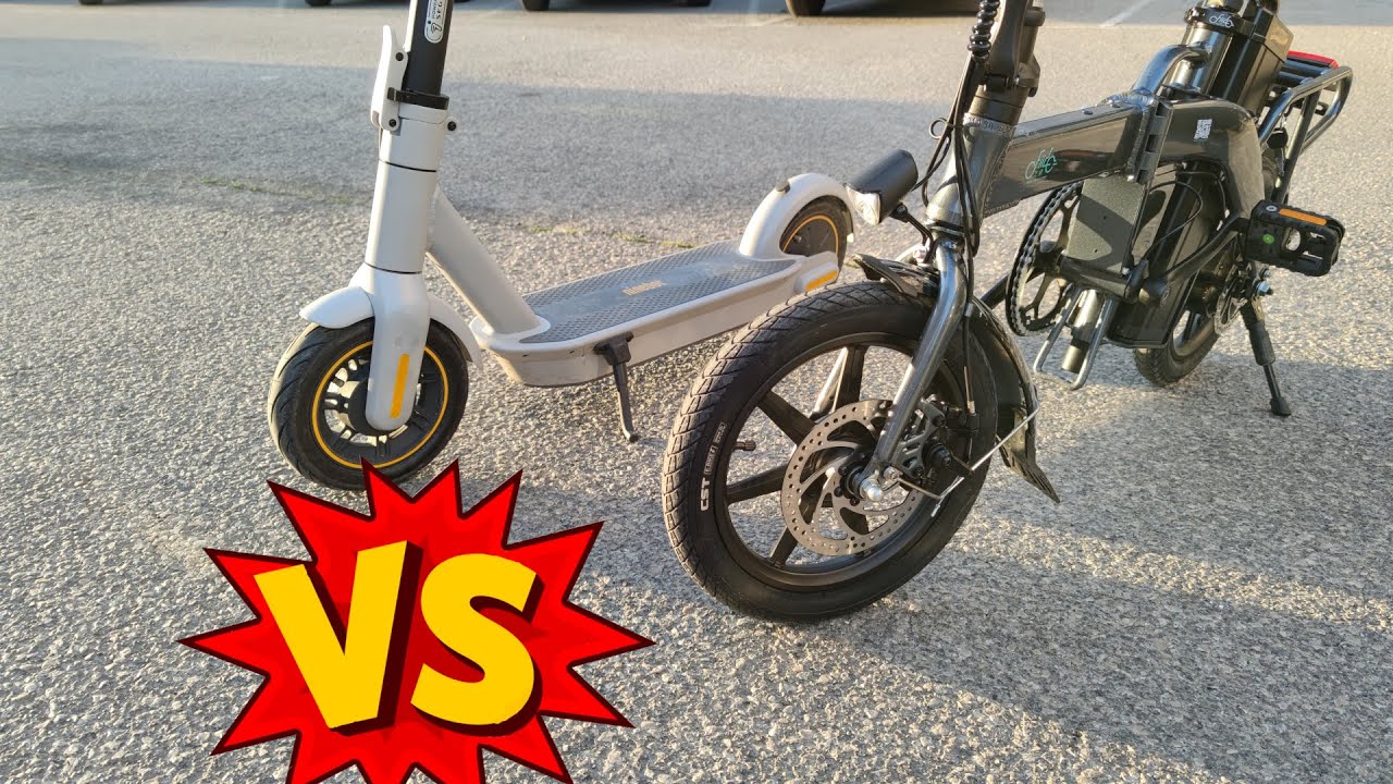 Patinete eléctrico vs Bicicleta eléctrica ⚡🔋 ¿Cual comprar? - YouTube