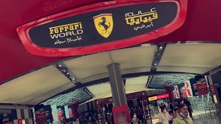 Ferrari world Abu dhabi , dubai - fastest rollar cost and best amuesement park of the world