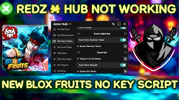 [👑👹 Red Event] Redz Hub Script Update | NEW Blox Fruits Script (Roblox) *NO KEY* AUTO FARM Update 27
