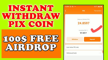 100$ Free Instant Airdrop | How to Swap Trade Withdraw PIX Pixie App Coin Token to Wallet