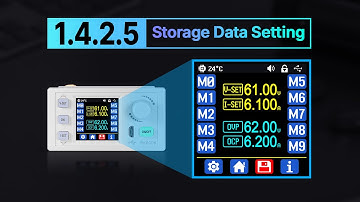 RK6006 manual 1.4.2.5 Storage Data Setting