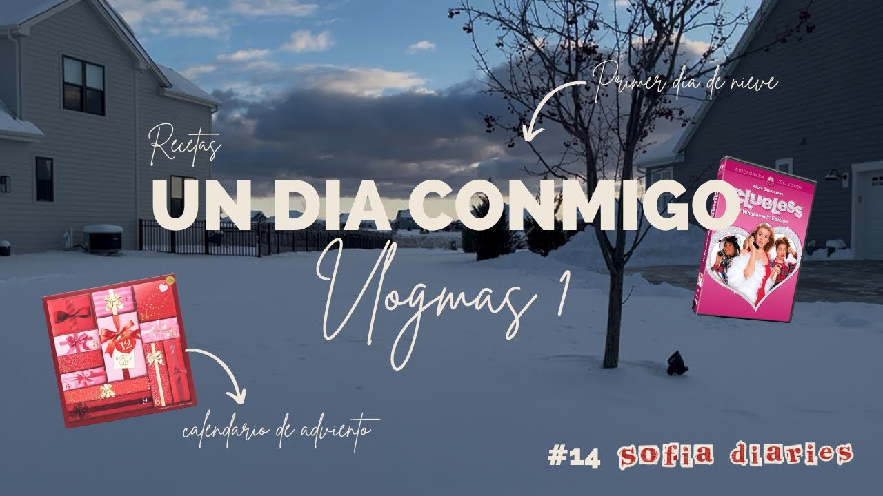 UN DIA CONMIGO COMO EXCHANGE STUDENT | vlogmas dia 1 | #14 sofia diaries 