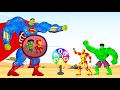 Rescue SUPERHEROES HULK Family &amp; IRON MAN Vs SUPER MAN ZOMBIE : Who Is The King Of Super Heroes?