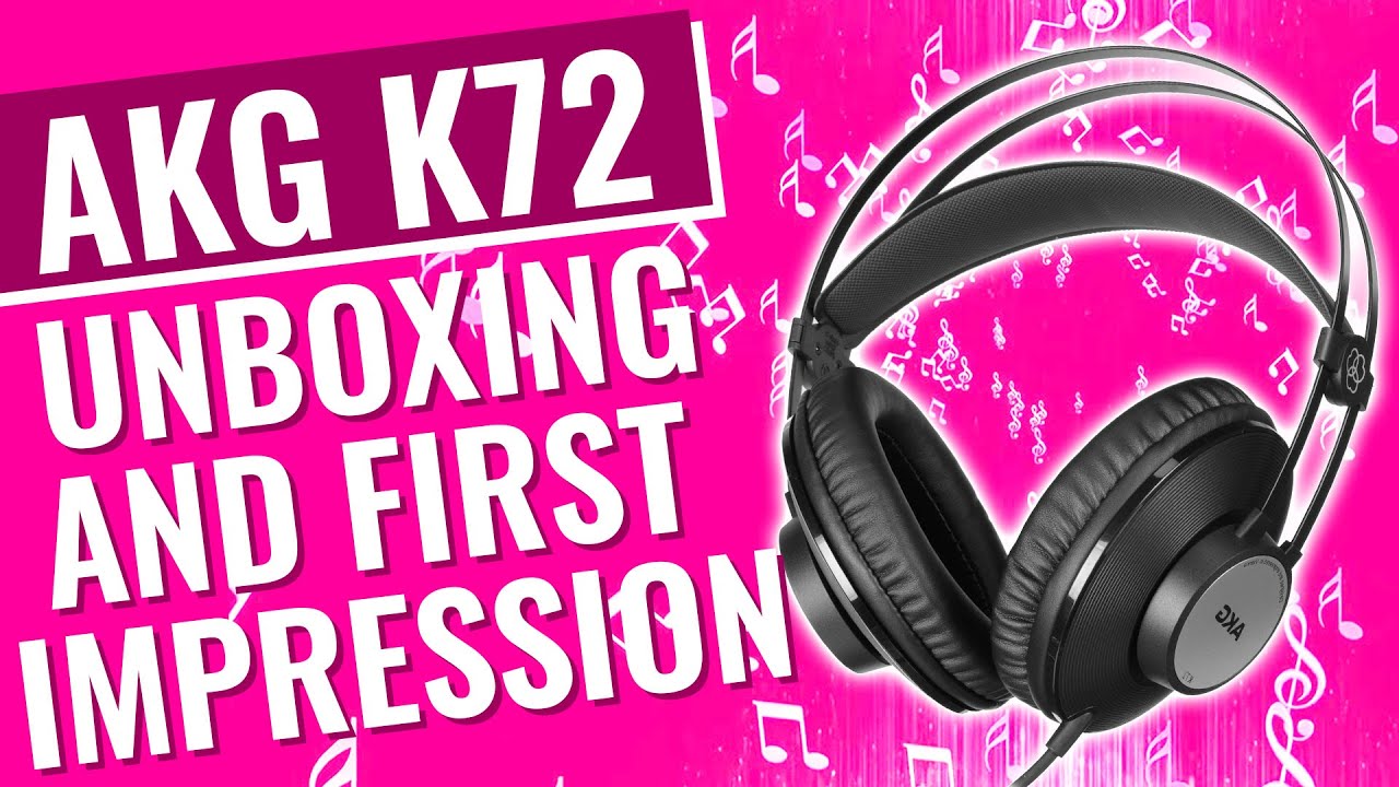 AKG K72 UNBOXING AND FIRST IMPRESSIONS[HINDI] - YouTube