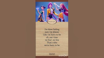 Thumbnail of HUNTR/X "GOLDEN" easy lyrics by queenpin lyrics #huntrx #golden