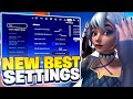 *NEW* BEST Controller SETTINGS + Sensitivity for Console &amp; PC Chapter 6 Season 3 (Fortnite Tutorial)